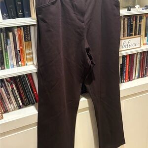Eileen Fisher Women's Dark Brown Pants 3x